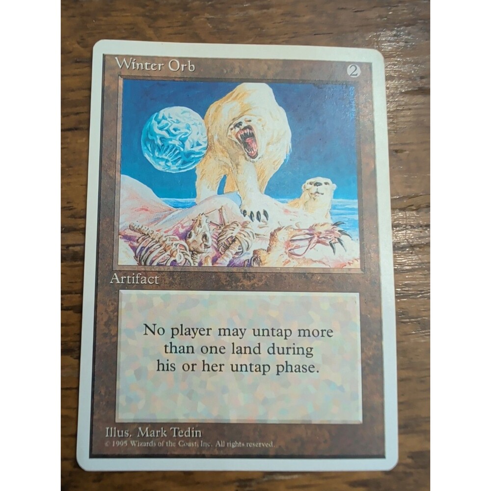 Winter Orb, Artifact Card Regular, Magic the Gathering. MTG
